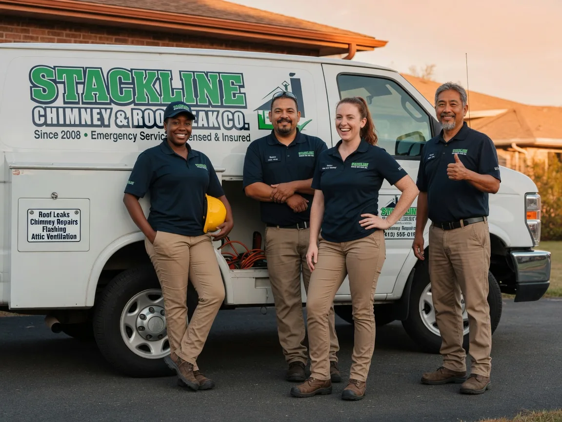 Chimney flashing repair company in Madill, OK